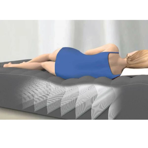 Intex pat gonflabil “velur ultra plush” 99х191х46 cm cu pompă încorporată 220v, până la 136 kg 5