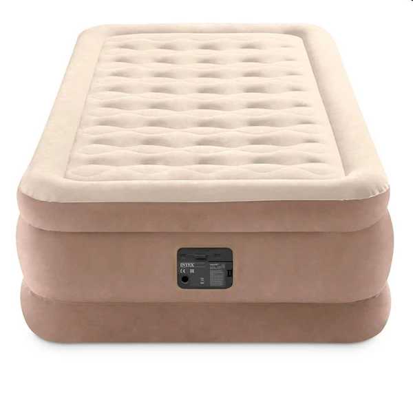 Intex pat gonflabil “velur ultra plush” 99х191х46 cm cu pompă încorporată 220v, până la 136 kg 4