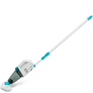 Intex aspirator fără fir zr100, vacuum cleaner cu baterie ni-mh de 4 v