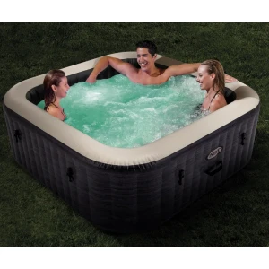 Intex jacuzzi spa gonflabil “greystone deluxe” 211×211×71, 795l, 4 persoane Thumbnail 23