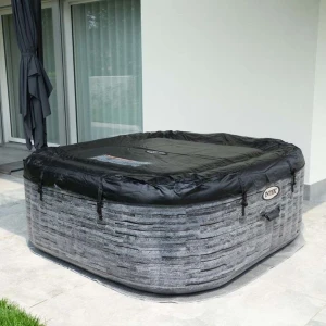 Intex jacuzzi spa gonflabil “greystone deluxe” 211×211×71, 795l, 4 persoane Thumbnail 10