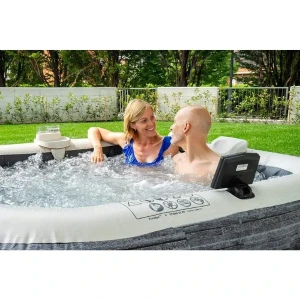 Intex jacuzzi spa gonflabil “greystone deluxe” 211×211×71, 795l, 4 persoane Thumbnail 16