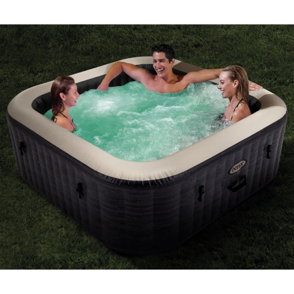 Intex jacuzzi spa gonflabil “greystone deluxe” 239х239х71, 1098l, 6 persoane 17