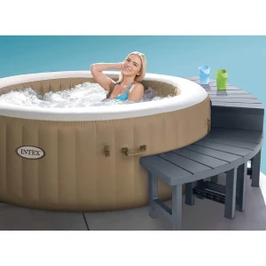Bancă rotundă intex pentru jacuzzi spa gonflabile 221x76x60 cm Thumbnail 2