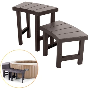 Bancă rotundă intex pentru jacuzzi spa gonflabile 221x76x60 cm