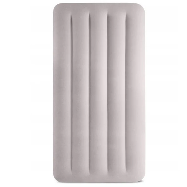 Intex надувной матрас “velur prestige” 99x191x30 см с портативным usb-насосом 5v, до 136 кг 10