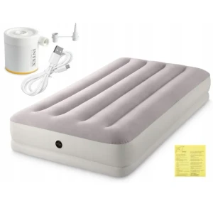 Intex надувной матрас “velur prestige” 99x191x30 см с портативным usb-насосом 5v, до 136 кг Thumbnail 11