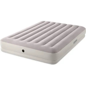 Intex saltea gonflabilă “velur prestige” 152x203x30 cm cu pompa usb portabilă 5v, până la 272 kg