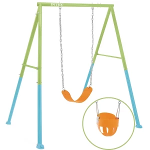 Leagăn cu 2 scaune detașabile INTEX 170x235x200 cm