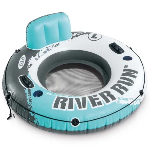 Intex cerc gonflabil “river run” cu mînere și suport spate, d 135 cm, pînă la 100 kg