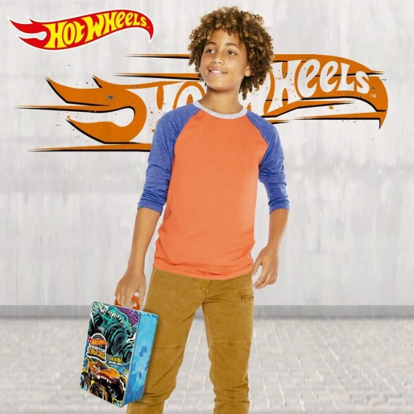 Hot wheels контейнер для хранения 6 машинок серии monster trucks 5