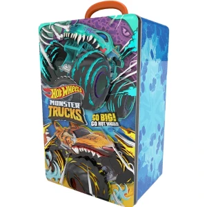 Hot wheels контейнер для хранения 6 машинок серии monster trucks