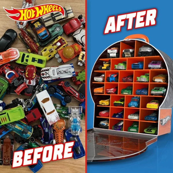 Hot wheels контейнер для 29 базовых машинок 7