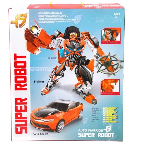 Robot transformer "auto - robot", 2 modele 4