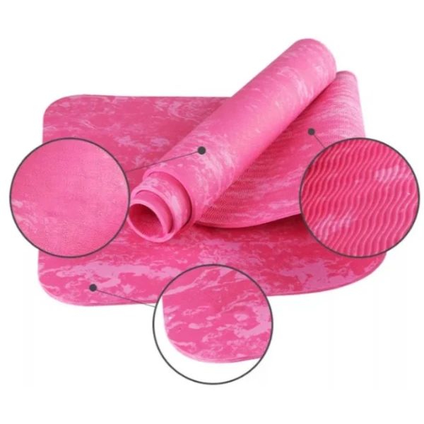 Covoraș 6 mm pentru yoga, fitness și pilates 61 * 183 cm 6