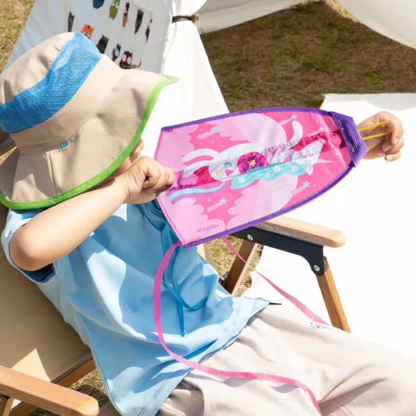 Mini- zmeu "unicorn în culori de curcubeu" 5