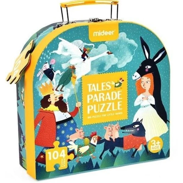Puzzle în valiză "parada basmelor", 104 elem. 3