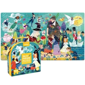 Puzzle în valiză &quot;Parada basmelor&quot;, 104 elem.