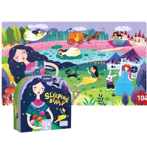 Puzzle în valiză „Frumoasa adormită&quot;, 104 elem.