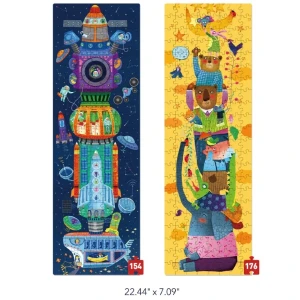 Seria de puzzle-uri „lumea imaginaţiei”, 2 în 1, nivelul 6 Thumbnail 2