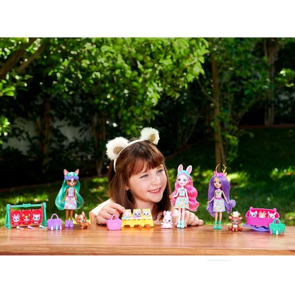 Enchantimals colecția prietenii bebeluși "corgi krizia și shuo" 7