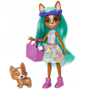 Enchantimals colecția prietenii bebeluși "corgi krizia și shuo" Thumbnail 3