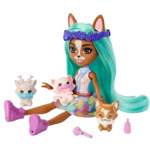 Enchantimals colecția prietenii bebeluși "corgi krizia și shuo" Thumbnail 5