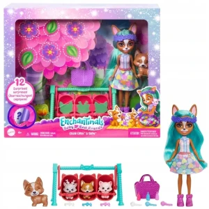 Enchantimals colecția prietenii bebeluși "corgi krizia și shuo" Thumbnail 8