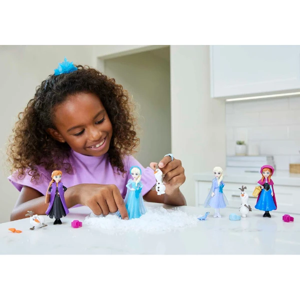Snow color reveal set surpriză  disney frozen , 4 modele 11