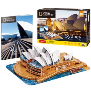 3D puzzle „Opera din Sydney”, 86 elemente