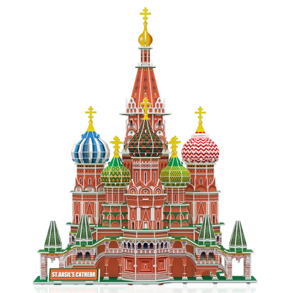 3d puzzle „catedrala sf. vasile”, 224 elemente 10
