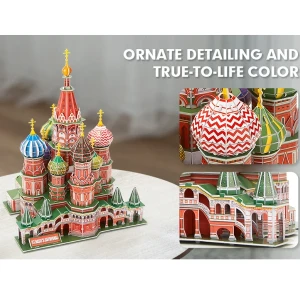 3d puzzle „catedrala sf. vasile”, 224 elemente Thumbnail 18