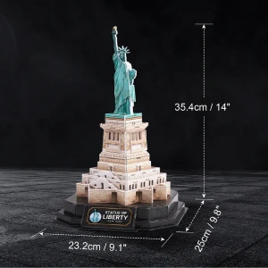 3d пазл “статуя свободы” со светодиодной подсветкой, 79 элем. Thumbnail 4