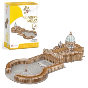 3D puzzle "Bazilica Sf. Petru", 68 elemente