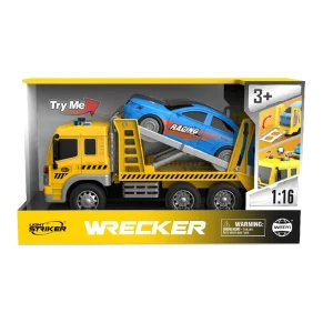 1:16 автовоз с автомобилем, инерционный (свет / звук) Thumbnail 4