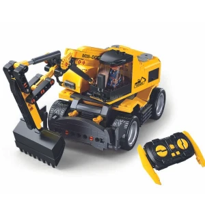 Set de construcție „excavator pe roți e7”, cu telecomandă, 353 elem. Thumbnail 2