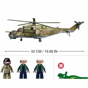 Конструктор “боевой самолет mi-24s”, масштаб 1:35, 893 элем. Thumbnail 4
