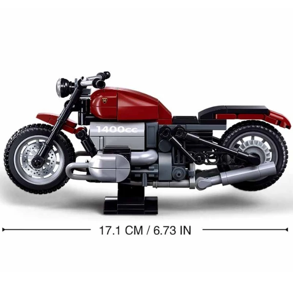 Set de construcție „motocicleta r18ms”, scara 1:12, 222 elem. 3