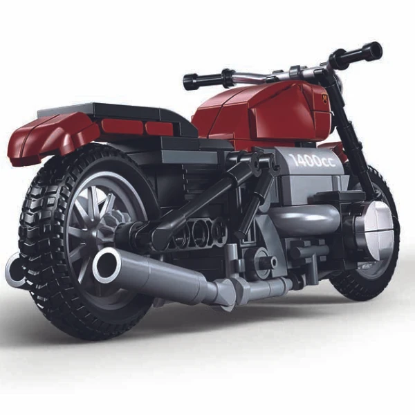 Set de construcție „motocicleta r18ms”, scara 1:12, 222 elem. 5