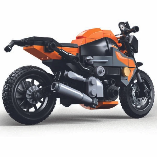 Set de construcție „motocicleta g310ms”, scara 1:12, 196 elem. 5