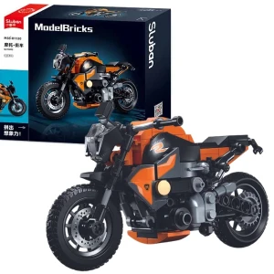 Set de construcție „motocicleta g310ms”, scara 1:12, 196 elem.
