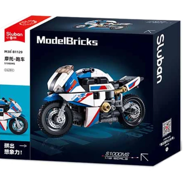 Конструктор “мотоцикл s1000ms”, масштаб 1:12, 242 элем. 7