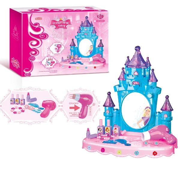 Set de joc "castel albastru cu oglindă" 2