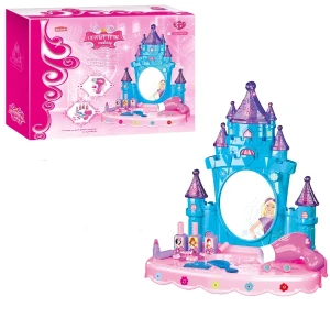 Set de joc "castel albastru cu oglindă"