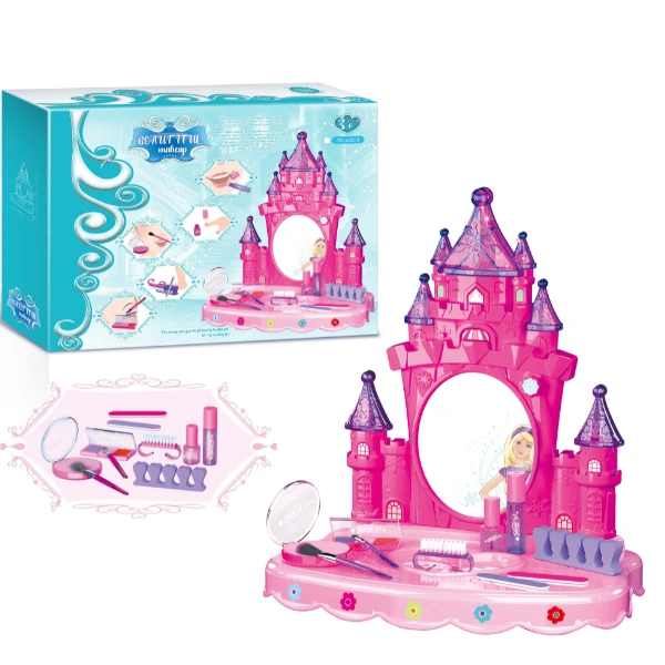 Set de joc "castel roz cu oglindă" 3