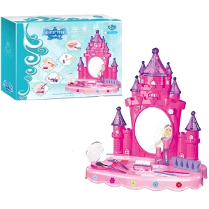 Set de joc "Castel roz cu oglindă"