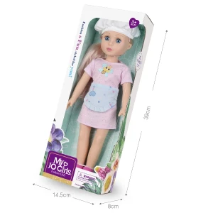 Păpușa în costum de bucătar, 36 cm Thumbnail 3