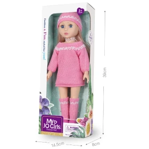 Păpușa în costum roz, 36 cm Thumbnail 4