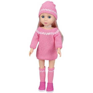 Păpușa în costum roz, 36 cm Thumbnail 2