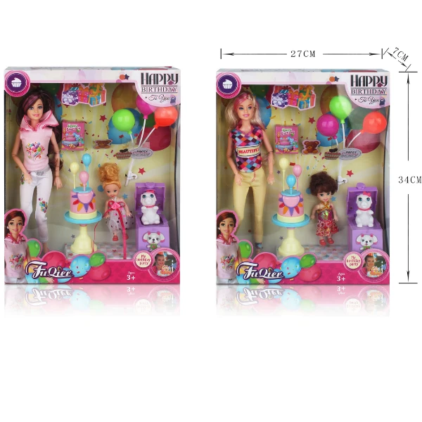 Set de joc "surpriza de zi de naștere", 30 cm, 2 modele 2